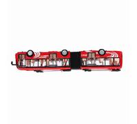 Sonew :48 Scale Educational Electronic City Bus Toy for Kids with Lights - Fun Traffic Model for Imaginative Play (Red)