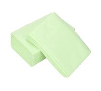 Sonew 50 pcs Disposable Nail Art Desk Pad Table Mats, Waterproof Tattoo Tablecloth Nail Art Table Mats for Tattoo Manicure Eyelashes(Green)