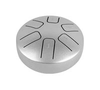 Sonew 6 Notes Mini Steel Tongue Drum, Zen Drum Percussion Instrument with Drumsticks, for Beginner Musical Education Concert Mind Healing Yoga Meditation, Easy to Learn and Play