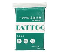 Sonew 68 Sheet Disposable Tattoo Wipe Paper, Strong Water Absorption Soft Breathable Tattoo Dry Wipes Paper for Professional Spa Beauty Salon and Home Use