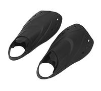 Sonew Adjustable Short Swimming Fins with Drain Hole Design for Diving & Training - TPR Material Flippers with Smoother Edges for Adults & Beginners