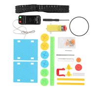 Sonew Assembled Educational Model Toy, DIY Electric Conveyor Science Technology Tool for Kids, ABS Plastic