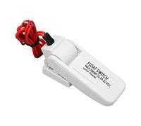Sonew Automatic Marine Bilge Pump Float Switch with High Power Self-Installing Card Holder - ABS Material for Domestic Water & Seawater - 18AWG Boat Accessories