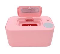 Sonew Baby Wipe Warmer, Large Capacity USB Rechargeable Portable Wipe Warmer Holder with Auto Retracting Heating Lid for Home and Travel