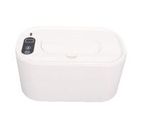 Sonew Baby Wipes Warmer, Portable 2 in 1 Heating Wipe Warmer with Digital Display and Auto Return, Holds 80 Wipes, for Home and Travel (White)