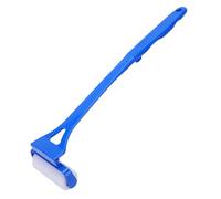 Sonew Back Lotion Applicator, Foldable Design Long Lotion Roller with 3 Sponge Heads, for Applying Sunscreen Cream Shaving Foam on Body (Blue)