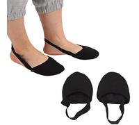 Sonew Ballet Shoes, Breathable Stretchy Half Sole Dance Shoe Slip Resistance Nylon Fitness Dance Shoe for Ballet Jazz Yoga Practice (L)