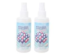 Sonew Balloon Shine Spray, 2 Pcs Instant Gloss Vibrant Finish High Gloss Spray for Balloons, with Lasting Luster and Reinforced Protection, for Weddings Birthdays Celebrations