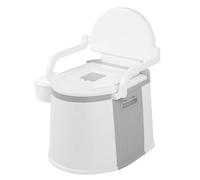 Sonew Bedside Commodes, Portable Toilet Chair, Porta Potty Commode Chair, Anti Rollover Mobile Toilet, with Detachable Armrests, for Elderly Pregnant Women