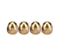 Sonew Brass Acorn Nut, Acorn Hex Nut, Dome Cap Nut, Cap Nut, Brass Hex Nut, Hex Nut Set, Vehicle Fasteners, Furniture Fasteners (M6(20PCS))