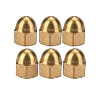 Sonew Brass Acorn Nut, Acorn Hex Nut, Dome Cap Nut, Cap Nut, Brass Hex Nut, Hex Nut Set, Vehicle Fasteners, Furniture Fasteners (M3(20PCS))