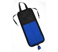 Sonew Bright Fashionable Drumstick Holder, Teaching Materials and Accessories Bag, Oxford Cloth Fabric with Handle, Drumstick Bag Can Be Hung on the Drum, Ideal for Outdoor Performace (Blue)