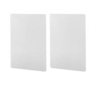 Sonew Clear Acrylic Sheet Transparent Plastic Panel for DIY Projects, Home Decor, Display Signs, and Photo Frames (for 10pcs)