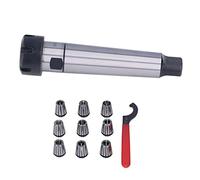 Sonew Collet Chuck Spacer Sleeve/Shaft Extender MTA ER25 Tool Set for CNC Milling and Lathe with Diverse Sizes (#3)