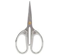Sonew Craft Scissors Stainless Steel Premium High Hardness Ergonomic Design Easy Cutting Vintage Gold (Silver)