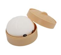 Sonew Dumpling Stress Ball, Cute Steamed Bun Shape with Smiling Face for Relaxation, Made of Safe EVA Material, Slow Rebound Texture for Focus, with Miniature Steamer Basket