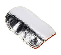 Sonew -Duty Aluminized Cowhide Welding Hand Pad - Heat- Split-Leather for Back-of-Hand, Ideal MIG/TIG Welders