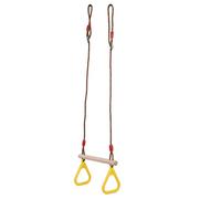 Sonew Duty Trapeze Wooden Swing Bar for Kids - High Strength Outdoor Playground Equipment