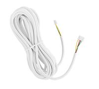 Sonew Electric Wire, 4 Core Flexible Copper Cable, 10m 0.3mm² Round Copper Core for Video Door Phone System