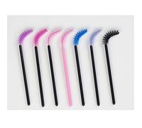 Sonew Eyelash Brush Set, Disposable Spiral Flexible Makeup Brush for Eyelash and Eyebrow Care, with Adjustable Curvature for Perfect Lash Styling (Pink)