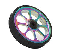 Sonew Folding Bike Easy Wheel - Aluminum Alloy 82mm Easy Wheel for Brompton 3sixty Folding Bicycle - Widened Bearing Design for Enhanced Stability and Performance (Multi Color)