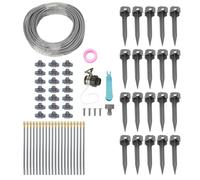 Sonew Garden Watering System 82FT Drip Irrigation Kit with Misting Nozzles