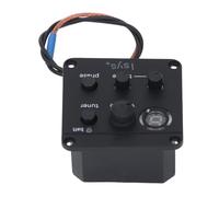Sonew Guitar Pickup Preamp with Volume, Bass, Treble, Phase Control and Onboard 7 Segment LED Tuner for ISYS Plus
