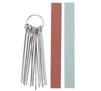 Sonew Guitar Polishing Tool Kit with 13 Sanding Files for Nut Saddle Grooves - Essential Maintenance for Musicians (M02802)