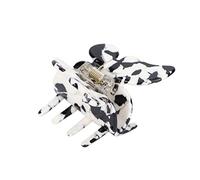 Sonew Hair Claw Clips, Shape Hair Clamps with Rounded Smooth, for Styling Washing Face Makeup Bathing, Decorative Accessories Gifts for Women Girls (Black and White)