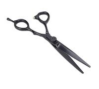 Sonew Hair Scissors, Professional 5.5 Inch Stainless Steel Hair Thinning Shears with Adjustable Tension Knob, for Hairdressing Salon Barber Shop and Home Use (Flat Scissors: for Pets' Body and Leg