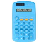 Sonew Handheld 8-Digit Calculator with LCD Display and Dual Power- for Office, School, and Home Use (Blue)