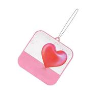 Sonew Hanging Car Freshener Lasting Heart Decor with Romantic Scents for Valentine’s Day Compact and Portable Type 3 (Type 2)
