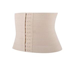 Sonew High-Compression Abdominal Trainer for Women - Breathable Waist Wrap with Support, Slimming Shaper & Posture Corrector Fitness, Gym Daily Wear Beige