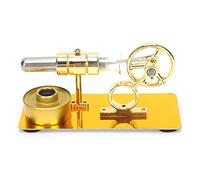 Sonew Hot Engine Model Motor Power Generator Single Flywheel Educational Physics Toy for Kids