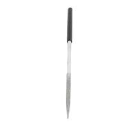 Sonew Jewelers File with Rubber Handle for Metal, Wood, Plastic & Model Polishing - Hand Grinding Tool