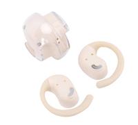 Sonew Language Translator Earbuds - Real-Time 144-Language Voice Translation with 5.4, Offline Mode, App Control, Over-Ear Design for Travel, Business & Learning - Includes Charging Cas (Beige)