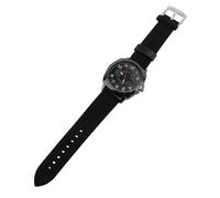 Sonew Men’s Ultra Thin Vintage Quartz Analog Watch with PU Leather Strap, Mineral Glass for Indoor & Outdoor Activities (Black)
