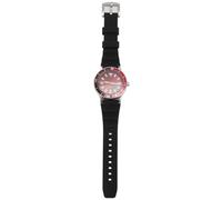 Sonew Men's Chronograph Watch with Rotatable Bezel, Self-Winding Automatic Movement, Alloy, and Luminous Features (Silver Red)