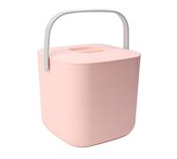 Sonew Mini Portable Dishwasher 18W 8.5V 2A with Advanced for Dishes, Fruit, and Vegetables, Compact Countertop Dishwasher with Deep Technology, White (Pink)