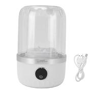 Sonew Mini Portable Washing Machine Single Cup Underwear Makeup Brush Cleaner for Travelers and Campers White