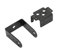 Sonew Multifunction Servo Motor Bracket, Aluminum Alloy Pan Tilt Kit with Camera Mount for Robot, 2 Degree Freedom Motion, Image Recognition Tracking