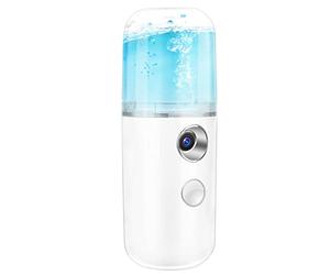 Sonew Nano Mist Sprayer Mini Handy Moisture Spray Mister Facial Steamer Mist Beauty for Moisturizing Rechargeable Skin Care Facial Humidifier