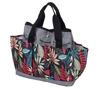 Sonew Portable Outdoor Gardening Tool Bag Hand Tool Storage, Multi-Pocket, Heavy-Duty 600D Polyester, Ideal for Garden Essentials, 19.1x11.8in