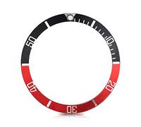 Sonew Premium 40mm Ceramic Watch Bezel Insert - Scratch- Orange Diver’s with Precise Number Markers, Fits Most 38-42mm Watches