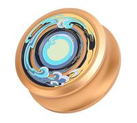 Sonew Premium Turntables Disc Stabilizer with CNC Cutting and Silicone Pad - Professional Record Weight Clamp for Vibration Damping, Gold (Gold)