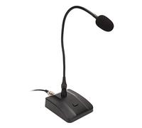 Sonew Professional Gooseneck Condenser Microphone with Hose for Broadcasting and Speech, 6.35mm Wired Desktop Microphone