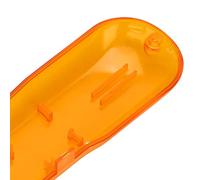 Sonew Professional Hair Clipper Replacement Cover for - Trendy Transparent Orange Shell with Ergonomic Design for Comfort (Transparent Orange)