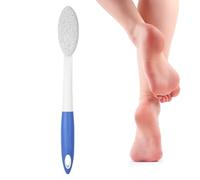 Sonew Pumice Stone Foot Scrubber for Removing Dead Skin and Smoothening Cracked Hard Skin, Long Handle Foot File for Home Travel