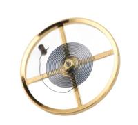 Sonew Replacement 3135 Watch Balance Wheel with Hairspring Repair Part - Blue Metal Design for Accurate Timekeeping