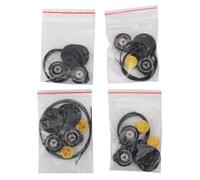 Sonew Rotating Automatic Buckle Shoelaces - Steel Wire No Tie Elastic Laces for Easy Wear, Suitable for Kids and Adults, Black, S Size